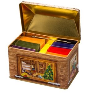 TEA BOX "NATALE"  (6 x 5 VIROPA BUST. ASSORT.)
