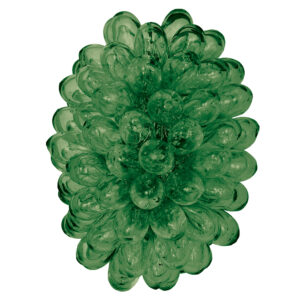 LAMPADA A GRAPPOLO MEDIA VERDE BOTTIGLIA