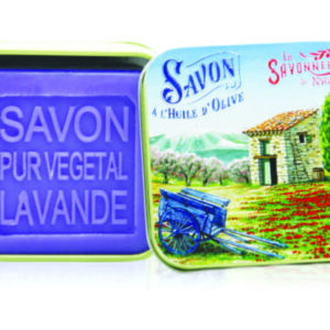 Sapone 100 gr Scatola in metallo PROVENZA 2 Il Ricovero