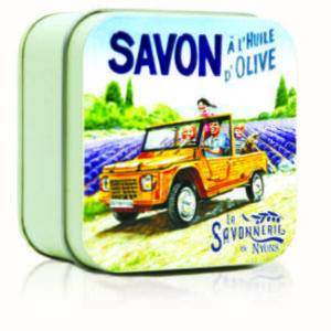 Sapone 100 gr Scatola in metallo VINTAGE Mehari