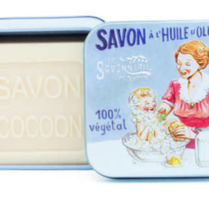 Sapone 100 gr Scatola in metallo COLLEZIONE BABY Bimbo con la mamma