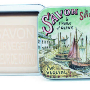 Sapone 100 gr Scatola in metallo BRETAGNA Porto