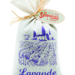 Espositore Sacchetto di cotone Lavanda 50gr CAMPI DI LAVANDA