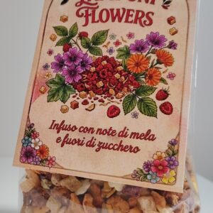 SACCHETTO 100 GR LAMPONI FLOWERS