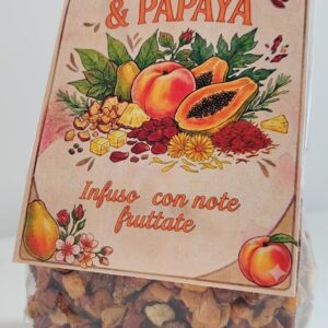 SACCHETTO 100 GR PESCA E PAPAYA