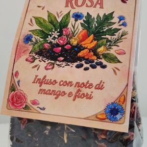 SACCHETTO 100 GR TE' ALLA ROSA