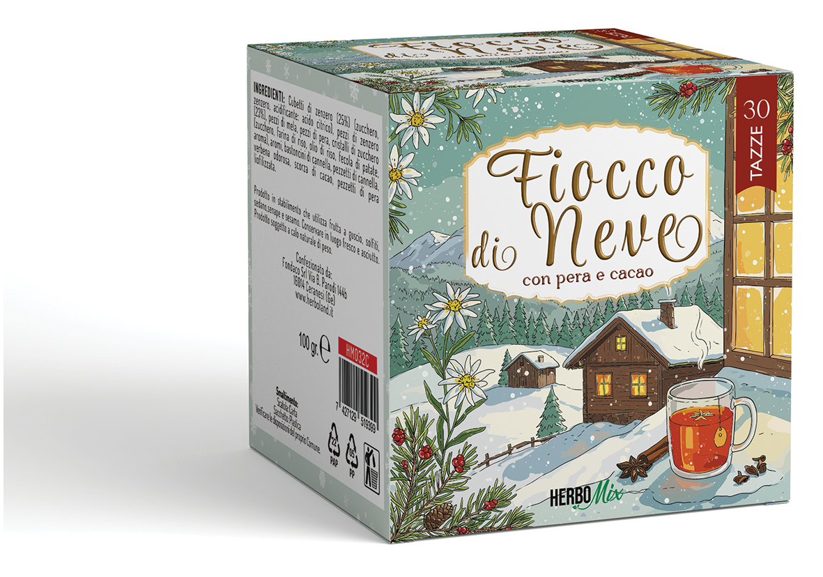 CUBOTTO FIOCCO DI NEVE 100 GR