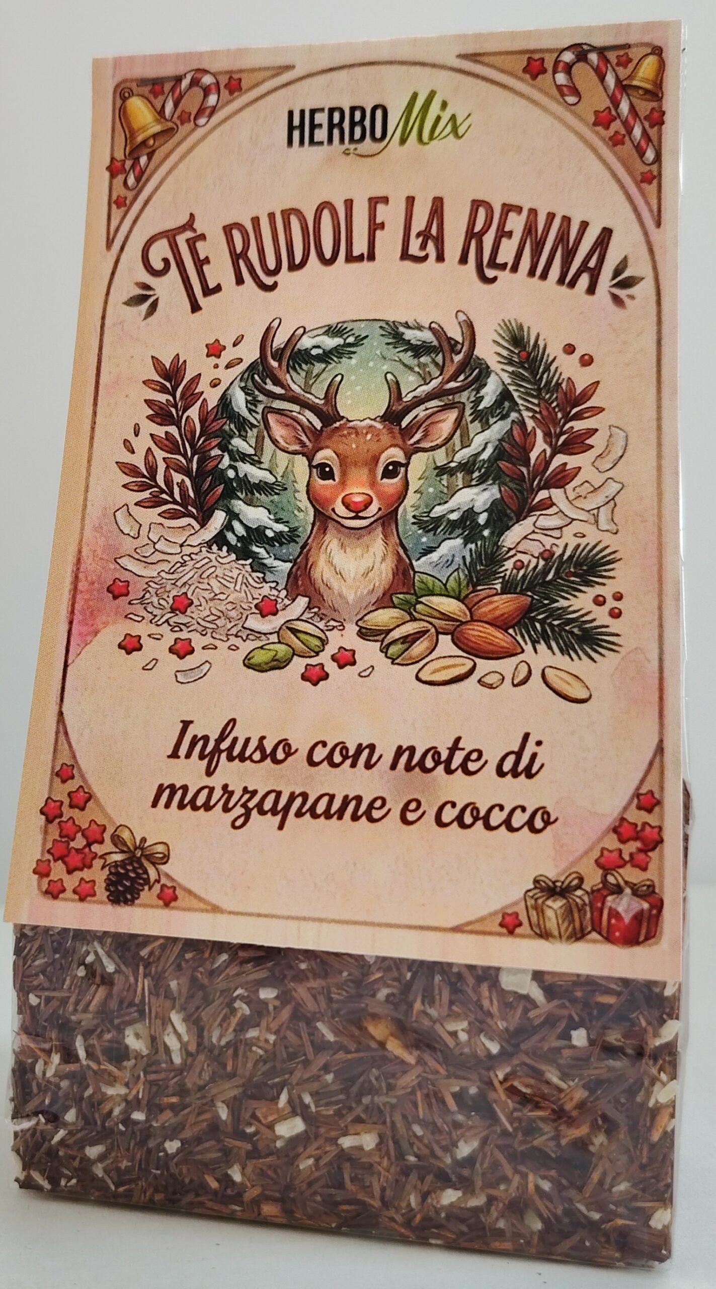 SACCHETTO 100 GR TE' RUDOLF LA RENNA