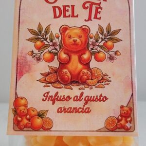 SACCHETTO 100 GR ORSETTI ARANCIA