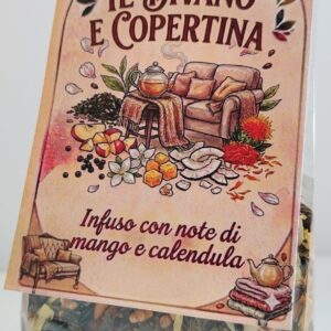 SACCHETTO 100 GR TE', DIVANO E COPERTINA